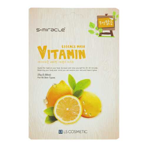 Маска для лица S+miracle Vitamin Essence 25 г