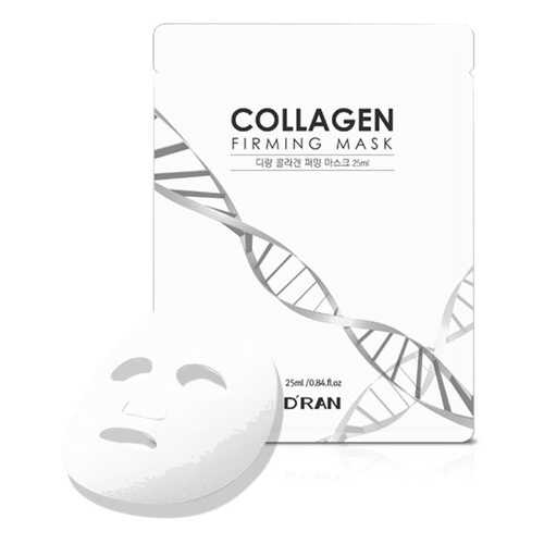 Коллагеновая укрепляющая маска D'RAN New Collagen Firming Mask 10 шт