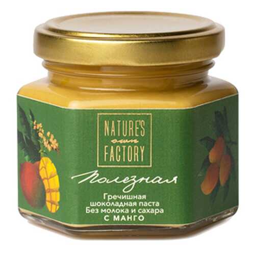 Паста гречишная шоколадная с манго Nature's own Factory 120 г