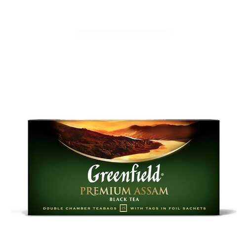 Чай черный Greenfield Premium Assam 25 пакетиков