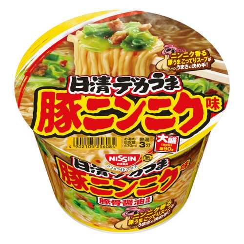 Лапша Nissin Рамэн со свининой и чесноком 111 г