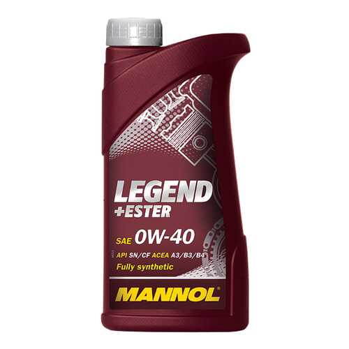 Моторное масло Mannol Legend Ester 0W-40 1л