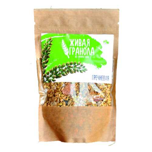 Живая гранола с проростками гречневая 130 г