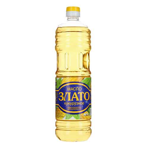 Масло кукурузное Злато рафинированное 1л