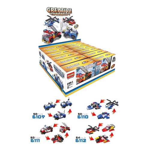 Конструктор пластиковый Junfa Toys 6100-3 в ассортименте