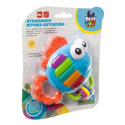 Погремушка Рыбка-пианино