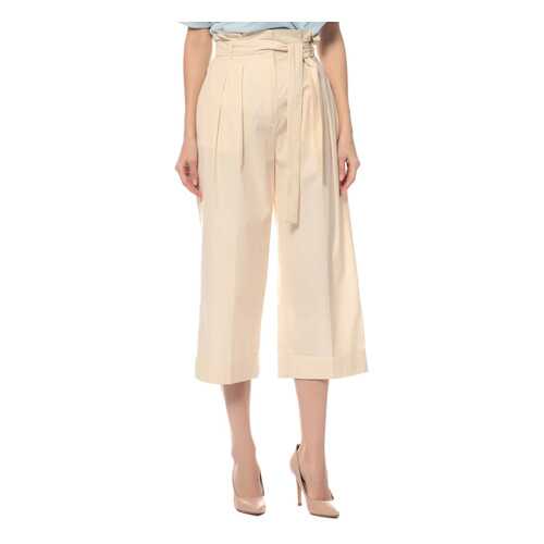 Брюки женские MAXMARA STUDIO 661-MS61310181 бежевые 38 IT
