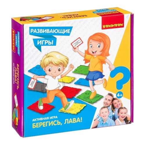 Развивающие игры Bondibon Берегись, Лава!
