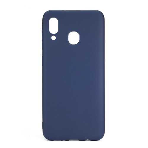 Чехол Zibelino Soft Matte для Samsung Galaxy A20/ Galaxy A30 Blue