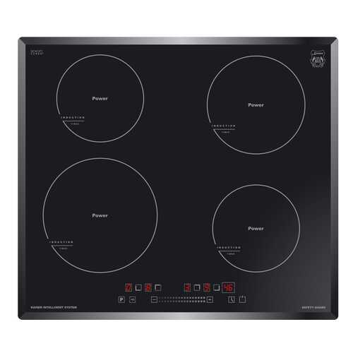 Встраиваемая варочная панель индукционная Kaiser KCT 6705 FI Black