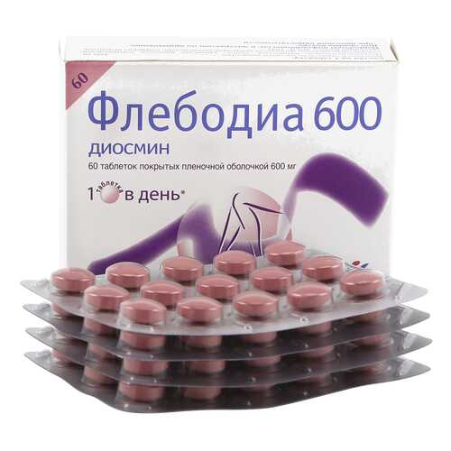 Флебодиа таблетки 600 мг 60 шт.