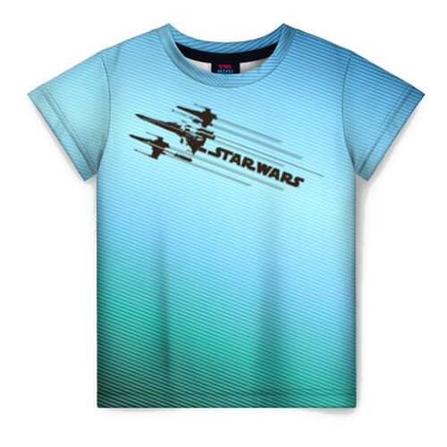 Детская футболка ВсеМайки 3D STAR WARS, р. 128