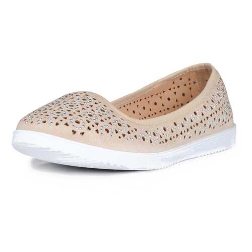 Балетки женские T.Taccardi ZS188-1K бежевые 37 RU