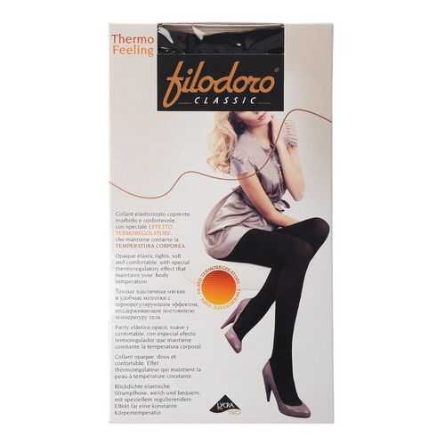 Колготки Filodoro Classic THERMO FEELING 100/Nero/4 (L)