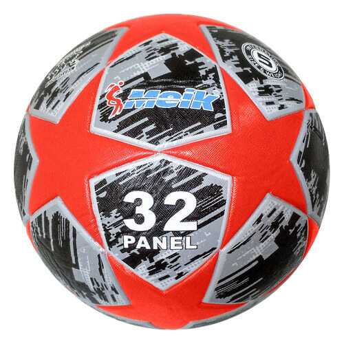 Футбольный мяч Meik Лига Чемпионов R18028-B №5 black/red