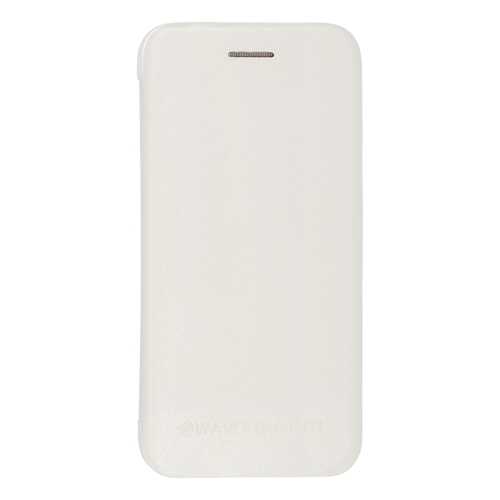Чехол Waves Protect кожаный для iPhone Х white