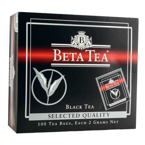 Чай черный Beta Tea selected quality 100 пакетиков