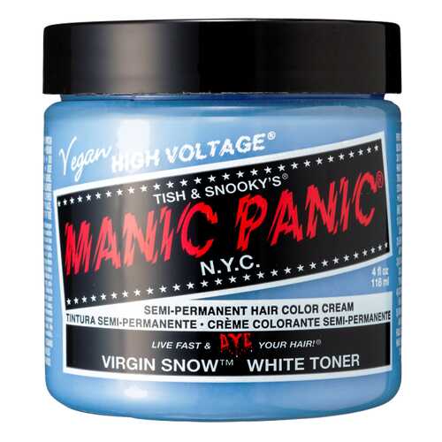 Краска для волос Manic Panic Classic Creme Virgin Snow 118 г