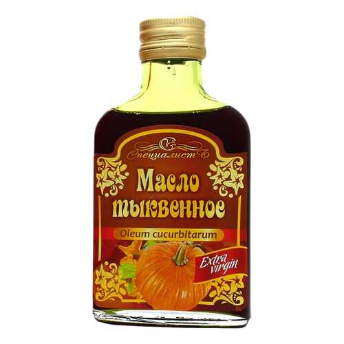 Масло пищевое нерафинированное тыквенное Алтай 100 мл