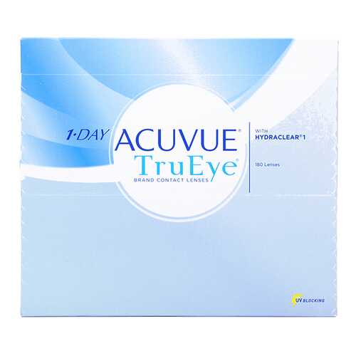 Контактные линзы 1-Day Acuvue TruEye 180 линз R 8,5 +4,75