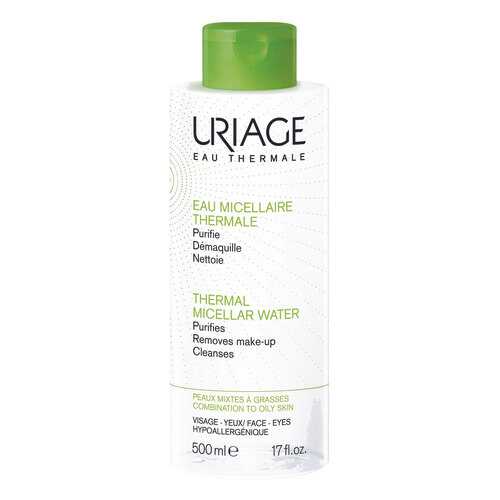 Мицеллярная вода Uriage Thermal Micellar Water Combination to Oily Skin 500 мл