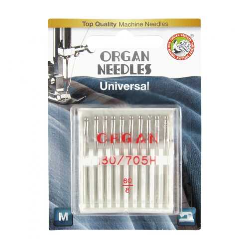 Иглы Organ универсальные 10/60 Blister