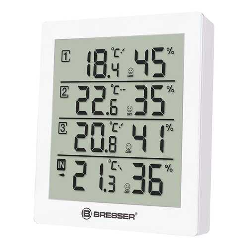 Метеостанция Bresser Temeo Hygro Quadro Белый