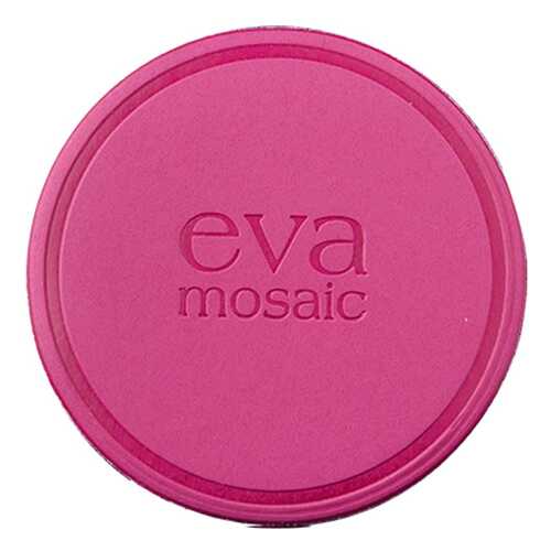 Пуфик для пудры EVA MOSAIC Малиновый