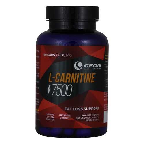 Geon L-Carnitine 7500, 90 капсул