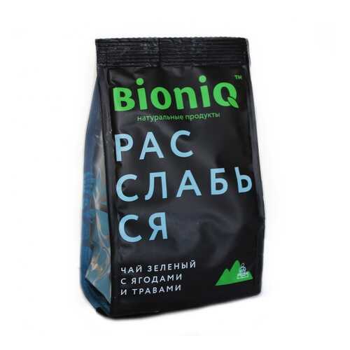 Чай BioniQ Расслабься, зелёный с добавками, 50 гр