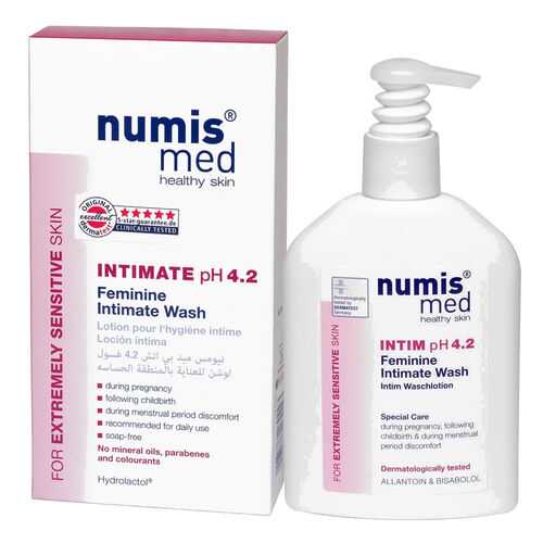 Numis® med Моющий гель для интимной гигиены у женщин рН 4,2, 200 мл