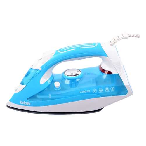 Утюг BBK ISE-2400/TU White/Cyan