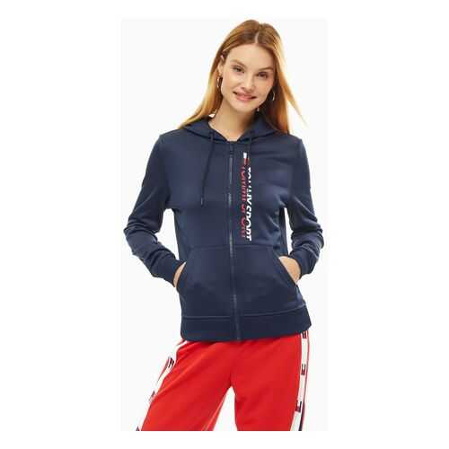 Толстовка женская Tommy Sport S10S100165 401 синяя XS