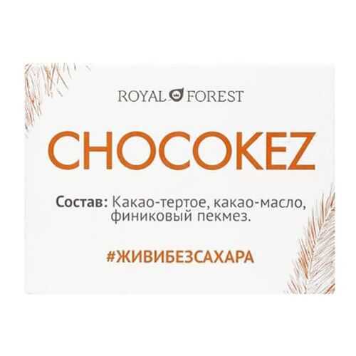 Шоколад Royal Forest Chocokez на финиковом пекмезе 30г