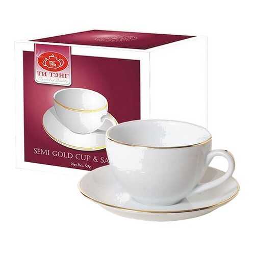 Чай весовой черный Ти Тэнг semi gold cup&saucer 50 г