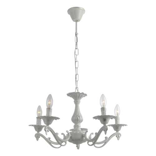 Люстра подвесная 5*60Вт Е14 IMEX KL.30322-5-P WH