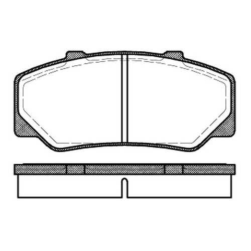 Тормозные колодки дисковые RoadHouse 2176.00