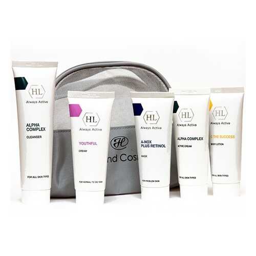 Набор средств по уходу за лицом Holy Land Kit Oily (AL-act;AL-cl;A-n+mask;С-bod;Yout-D)