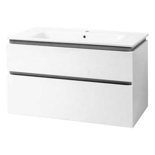 Тумба Cerutti SPA Романья grey 105 подвесная под умывальник Этна