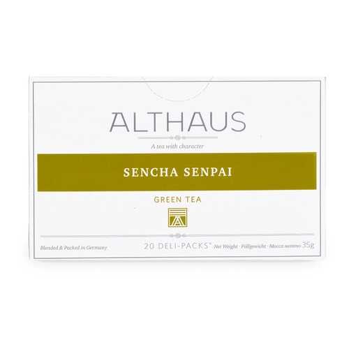 Чай зеленый Althaus Сенча Сенпай 20 х 1.8 г Германия