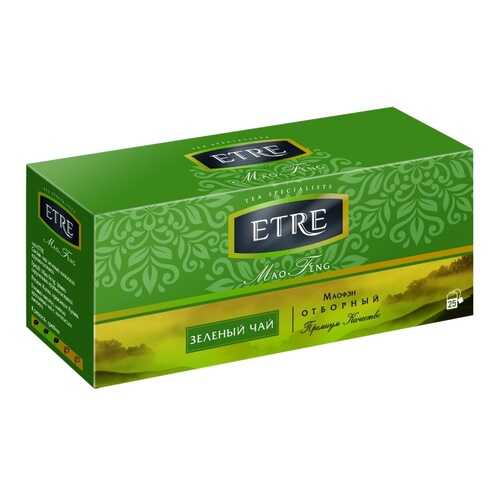 Чай Etre Mao Feng, зеленый, 25 пакетиков