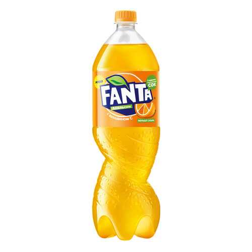Напиток сильногазированный Fanta апельсин безалкогольный пластик 1.5 л