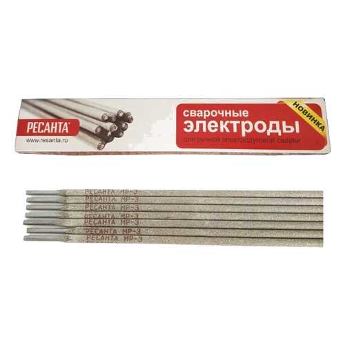 Сварочный электрод Ресанта МР-3 Ф3 Пачка 1 кг 71/6/20