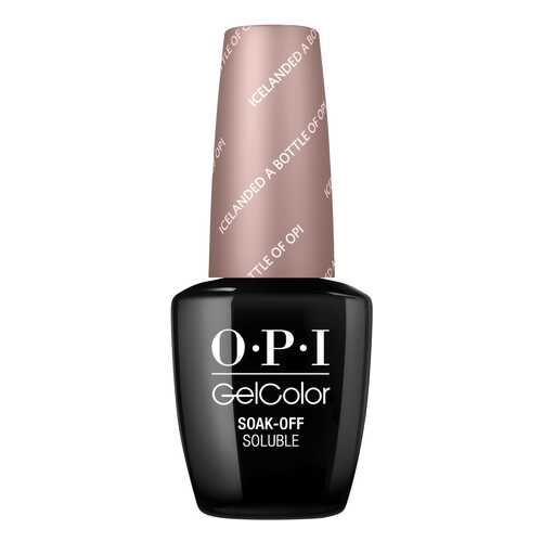 Лак для ногтей OPI Iceland GelColor Icelanded a Bottle of OPI 15 мл