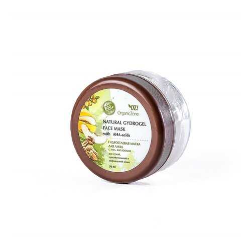 Гидрогелевая маска для лица с АНА-кислотами Organic Zone