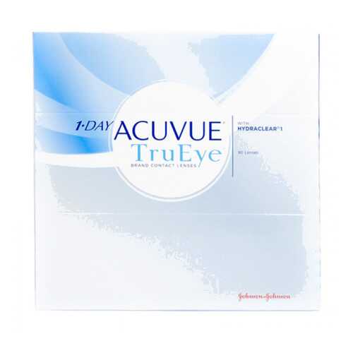 Контактные линзы 1-Day Acuvue TruEye 90 линз R 8,5 -10,00