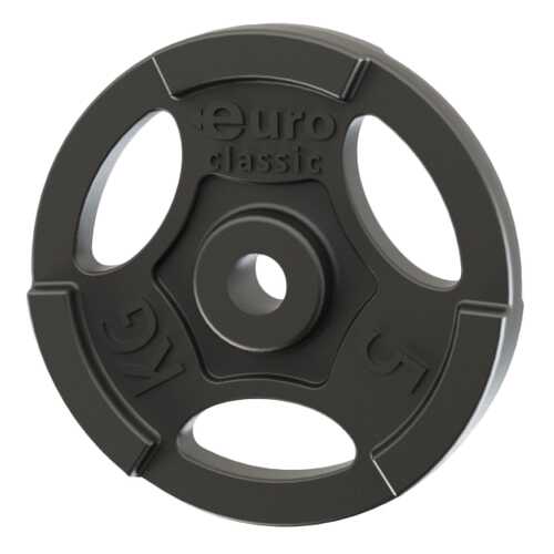 Диск для штанги Record Euro-classic 5kg 5 кг, 26 мм