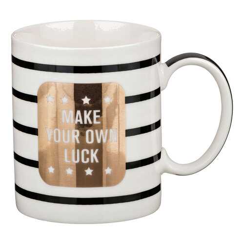 Кружка 350 мл Lefard Make Your Own Luck