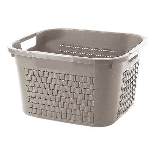 Корзина для белья 22л Rotho Country 43,5x33,5x22см, цвет белый