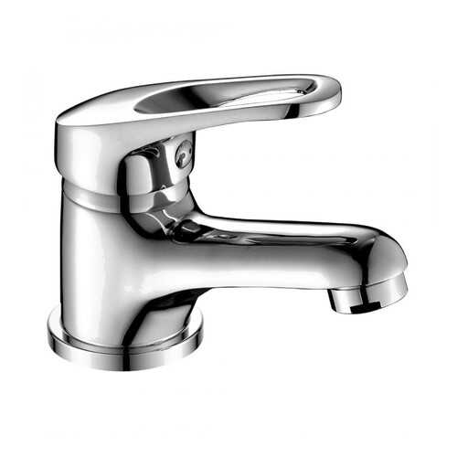 Смеситель Decoroom DR37011 одноручный для умывальника монолитный, хром